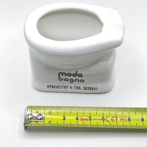 Vintage Moda Bagno Ceramic Miniature Ashtrays Set of 2