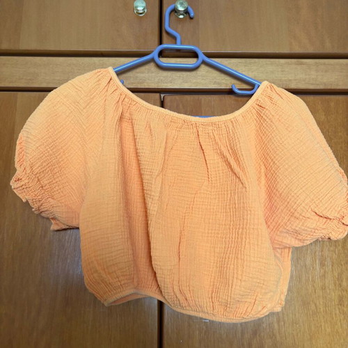 Summer blouse like new, orange, size L