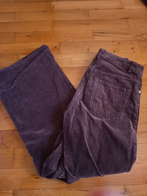 Corduroy pants H&M like new, brown, sizes XS and S