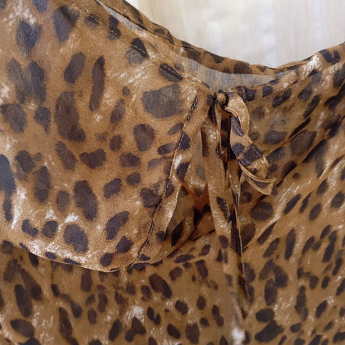 Leopard Pareo like new, brown, size M