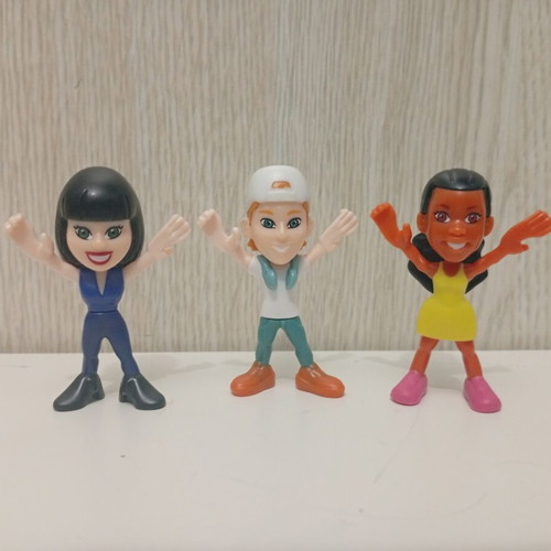 Kinder Surprise Joy Famous Teen Idols figures used, set