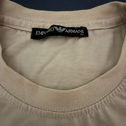 EA7 Emporio Armani T-shirt new, size M, beige