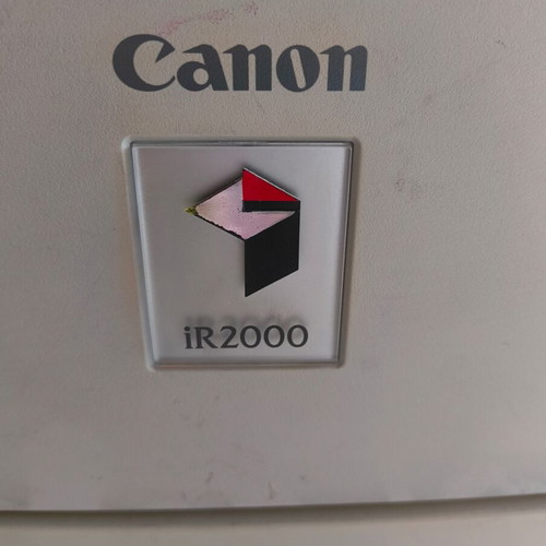 Canon photocopier used with low copy count