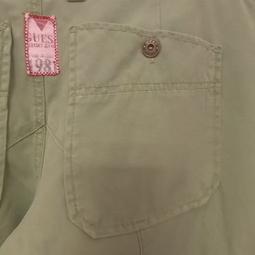 Guess pants like new, green, sizes L and XL