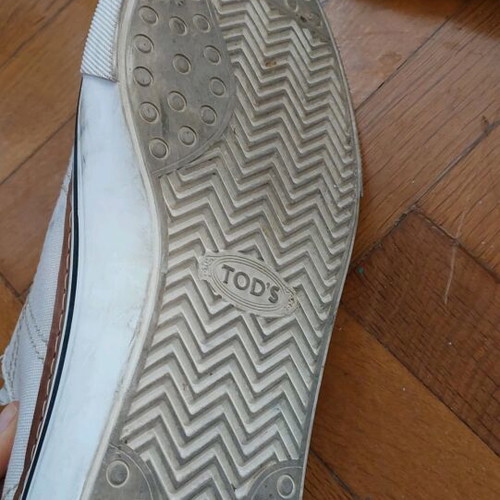 TODS Men's Shoes 44.5 Used, Beige