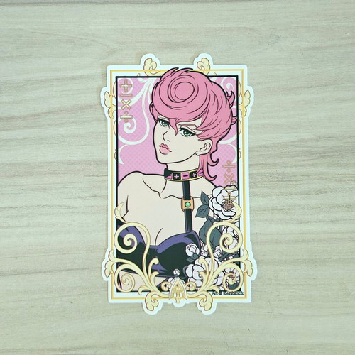 JoJo's Bizarre Adventure Trish Una handmade sticker made to order
