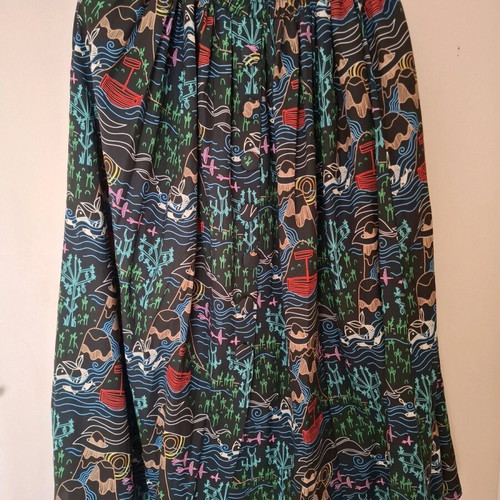 Karavan Clothing women's long skirt new, printed, size S/M