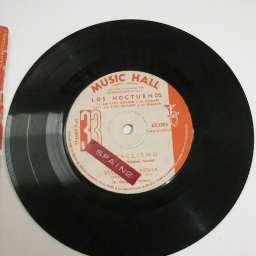 Los Nocturnos Vestida De Novia 7" 45 EP vinyl used, pop