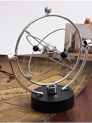 Decorative table pendulum with solar system design new