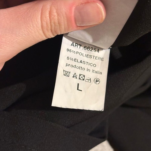 Italian midi dress new, black, size L