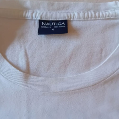 Nautica t-shirt men's XL used, white