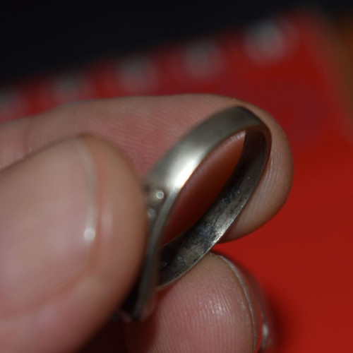 Vintage silver ring used