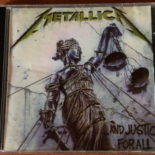 Metallica ...And Justice For All CD used, Singapore Edition 1988
