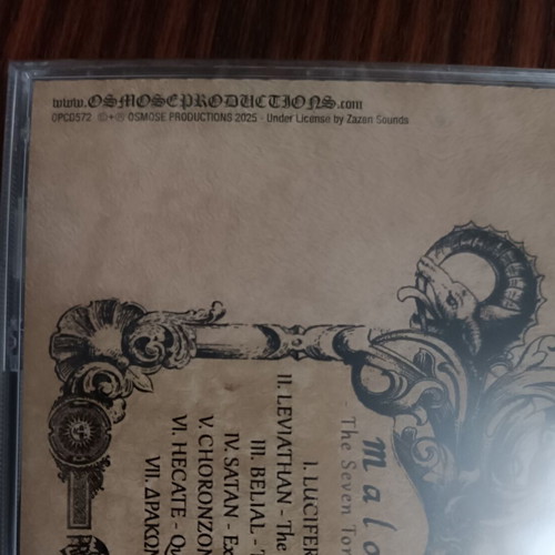 Acherontas Malocchio CD new, black metal