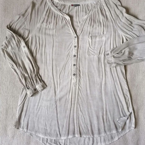 Street One women's shirt XXL beige, like new, 100% cotton