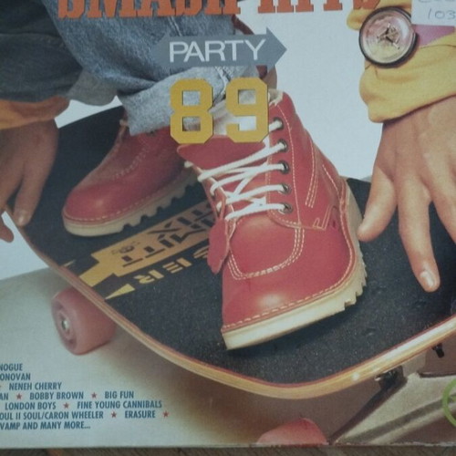 Va Smash Hits Party 89 2LP album used, pop