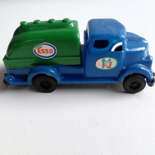 Esso Vintage Fuel Tanker Truck Greek Made 70s, new