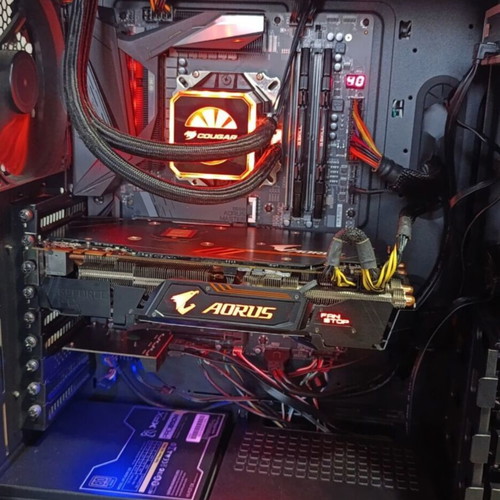 CoolerMaster HAF X Gaming PC with Gigabyte B550 Aorus Master