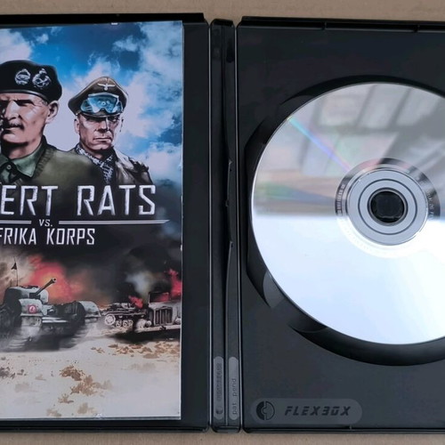 Desert Rats Vs Afrika Korps PC CD-ROM like new