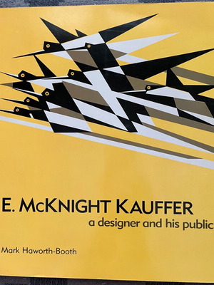 E. McKnight Kauffer A Designer and His Public book like new