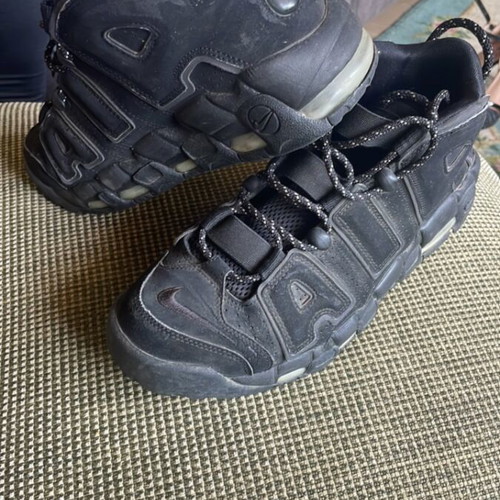 Nike men's shoes with Air Sole like new, size 44, black