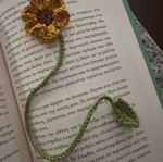 Handmade flower bookmark new