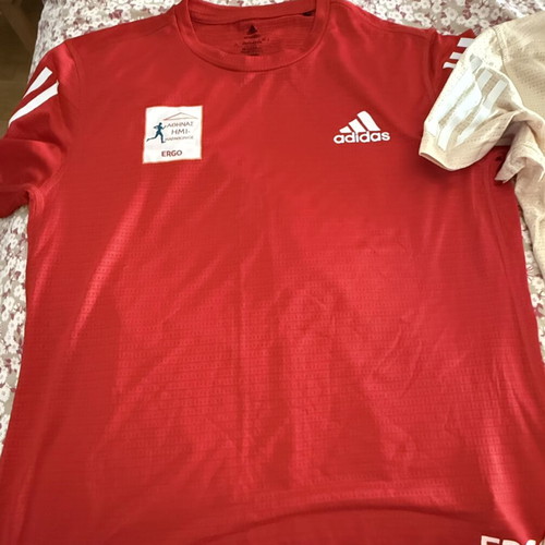 2 Women's Adidas T-Shirts Athens Marathon pack