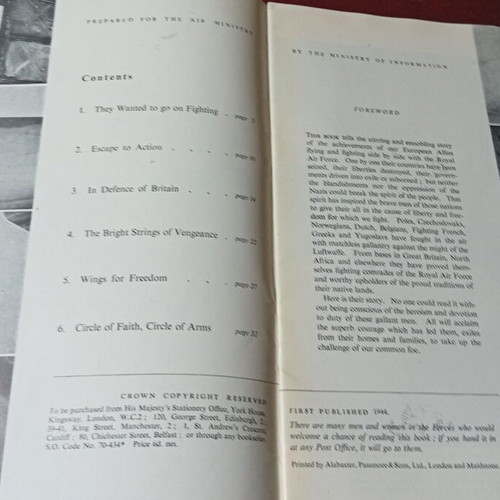 WWII magazine collectible, used