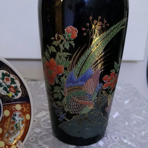 Decorative vase set like new, height 20 cm
