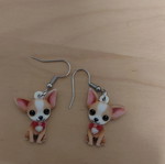 Dog earrings new