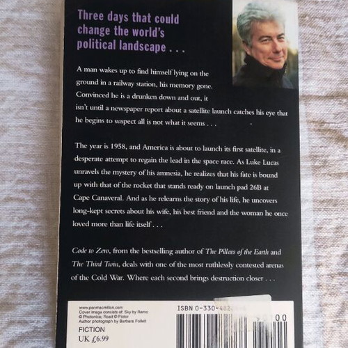 Ken Follet Code to Zero used, English