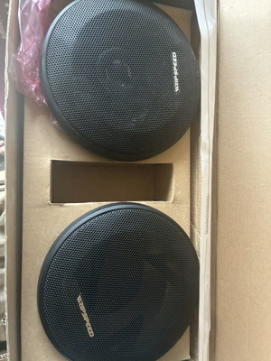 Car Speaker 5.25-Inch Fiberglass New, 45W RMS, 93dB Sensitivity