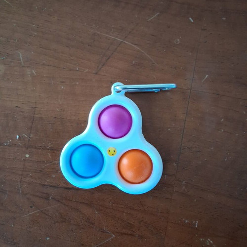 Pop It Fidget Toy set of 8, like new silicone stress relief