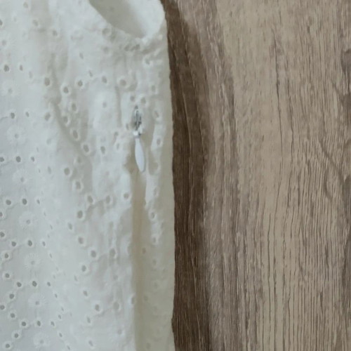 Pull&Bear embroidered cotton mini dress summer L like new