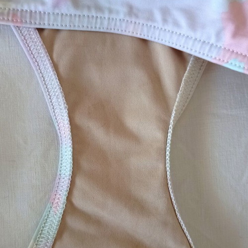 Victoria's Secret pastel print bikini set, size Large