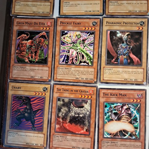 Yu-Gi-Oh! cards used, pack of 16