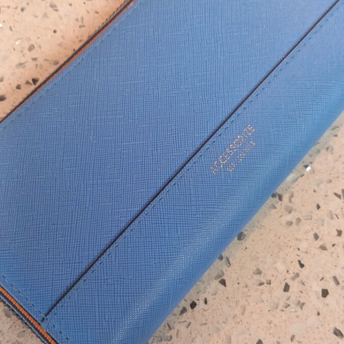 Accessorize blue wallet like new, 20x11cm