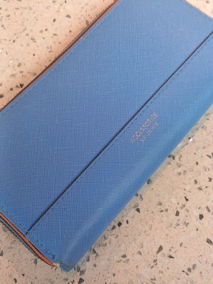 Accessorize blue wallet like new, 20x11cm