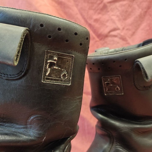Firefighter boots No42\43 like new leather fire-resistant