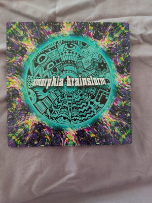Rave Trance Flyer 1997 Amorphia & Brainstorm club Alsos mint condition