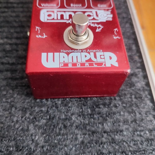 Wampler Pinnacle guitar pedal used, excellent working condition