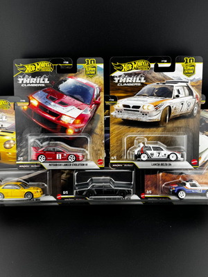 Hot Wheels Car Culture Thrill Climbers set of 5 pieces new