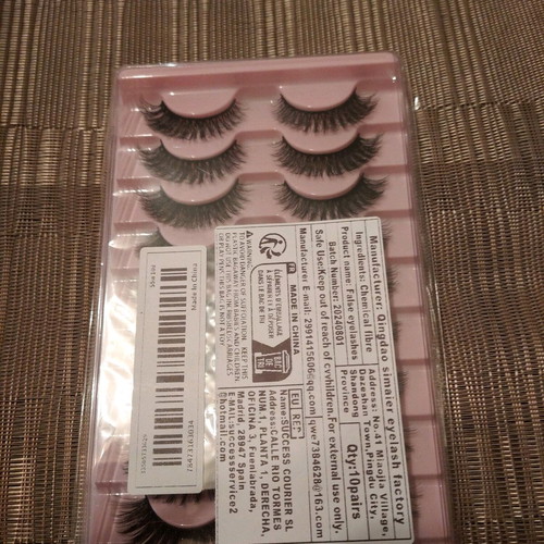 Peg Accessories False Eyelashes new, pack of 10
