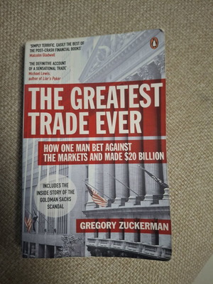 The Greatest Trade Ever book used, English literature