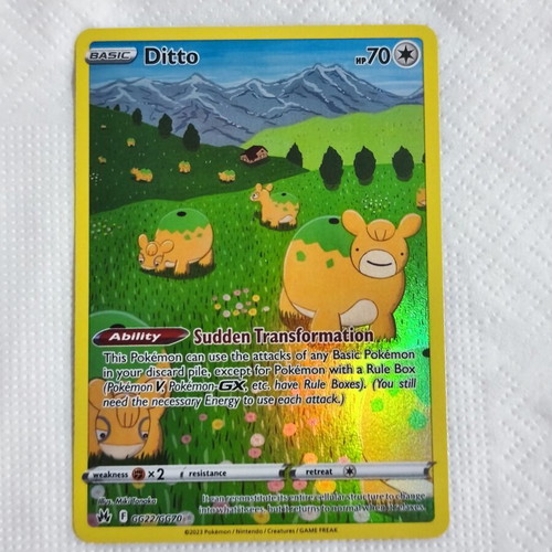 Ditto Pokemon card