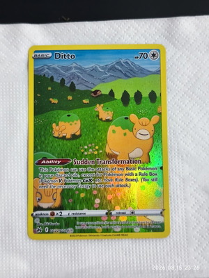 Ditto Pokemon card