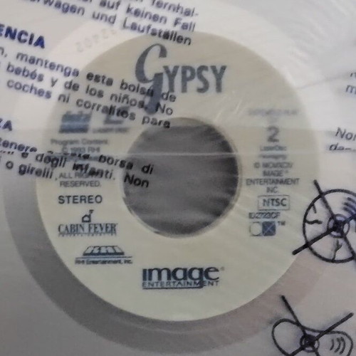 Gypsy LaserDisc sealed, musical movie