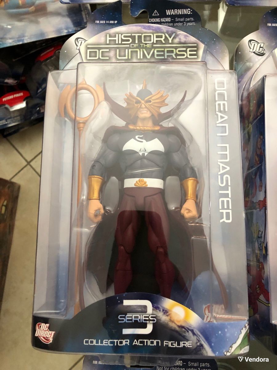 History of The Dc Universe Series 3 Figure Ocean Master