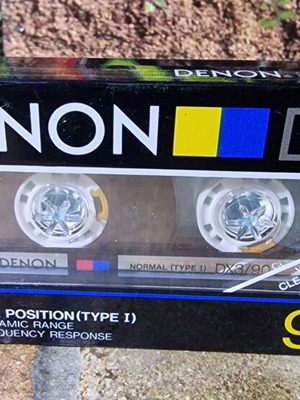 Denon DX3 90 κασέτα καινούργια, normal position type I, 1985