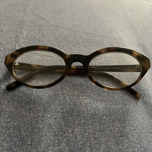 Oval Frame Glasses & Other Stories New Brown Clear Lens